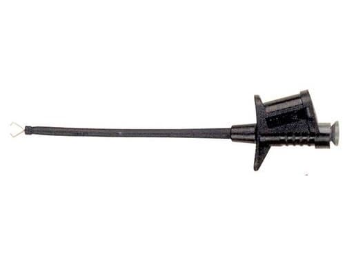 ELMA INSTRUMENTS Flesibel gribeklo sort1000V/6AIEC61010-1 KAT II 1000Vfor4 mm bananstik 4 mm bananstik