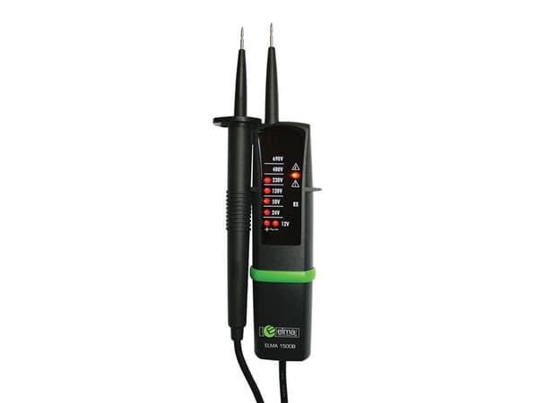 ELMA INSTRUMENTS Spændingstester Elma 15002 polet, 12-690 V AC/DCgennemgangstest, lys og signal
