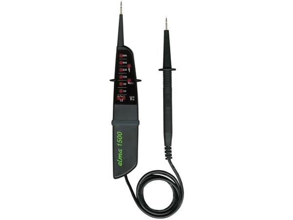 ELMA INSTRUMENTS Spændingstester Elma 15002 polet, 12-690 V AC/DCgennemgangstest, lys og signal