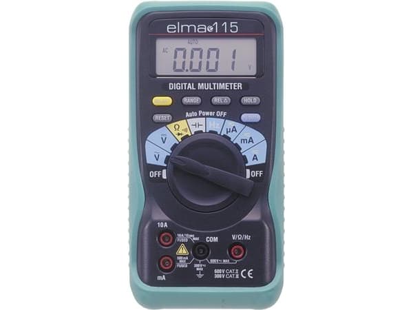 ELMA INSTRUMENTS Yleismittari digitaalinenJännite, virta, vastus, taajuus, kapasiteetti, dioditesti