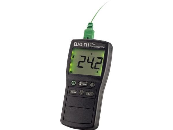 ELMA INSTRUMENTS Digitaalinen termometri 711 lämpötilojen mittaamiseen teollisuudessa.