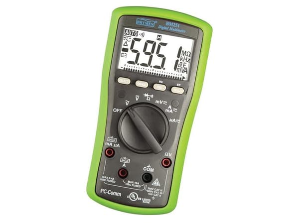 ELMA INSTRUMENTS BM 251S multimetermed PC-kommunikationIEC 61010-1 KAT III 600V