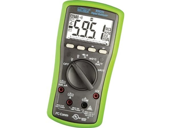 ELMA INSTRUMENTS BM 251S multimetermed PC-kommunikationIEC 61010-1 KAT III 600V