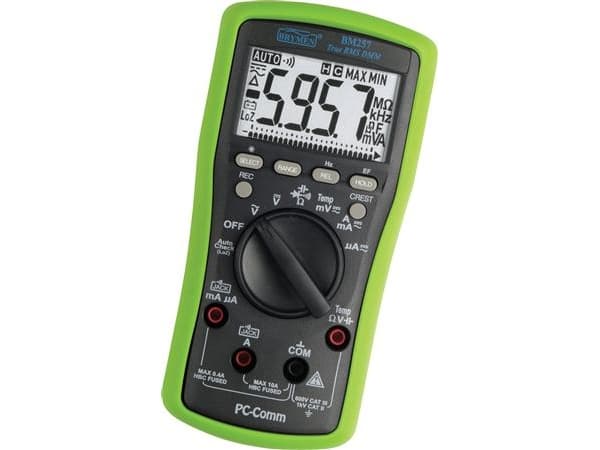 ELMA INSTRUMENTS BM257 yleismittari Sand RMS IEC 61010-1 CAT III 600V