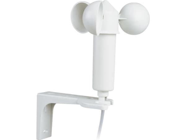 Eltako Windsensor WS, Tuulen nopeus, Langallinen, Valkoinen, IP54, -15 - 60 °C, 117 mm