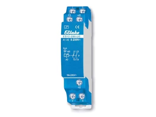 Eltako ES12-200-UC, Blå, Vit, 250 V, 16 A