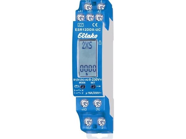 Kiprelay ESR12DDX 16A 8-230V 1no-1nc monitoimi