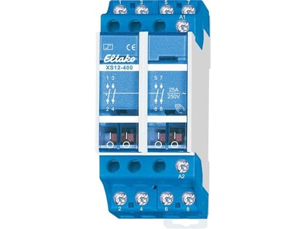 Strømstødskontakt DIN-skinne Eltako XS12-400-230V 4 x sluttekontakt 230 V 15 A 3600 W 1 stk 1 stk