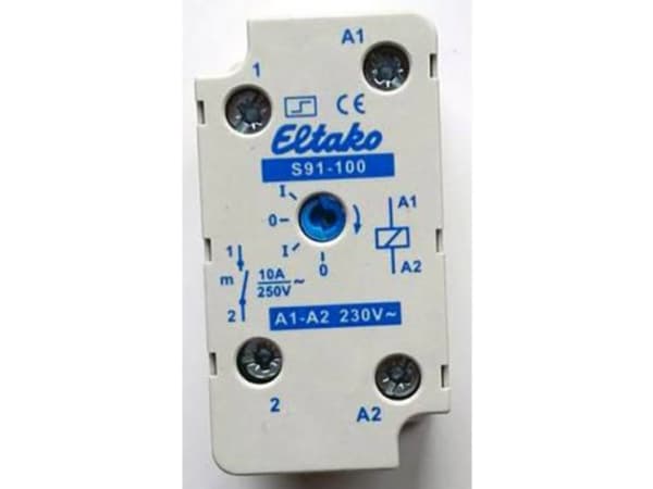 Eltako S91-100-230V, 10 A, Vit