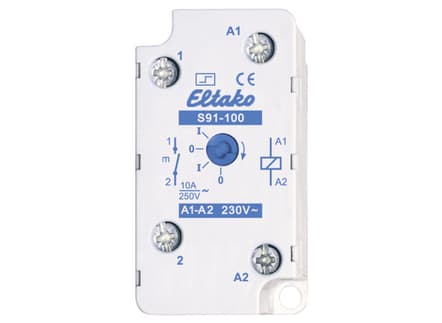Eltako S91-100-230V, 10 A, Vit