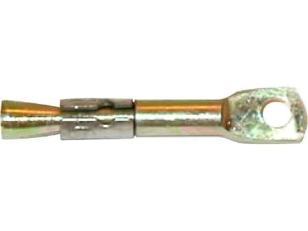 EXPANDET Loftanker 6x50mm anvendes bl.a. til midlertidig varme (pex) m.m. Stål, el-galvaniseret - (100 stk.)
