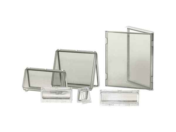 Fibox EKU 30-G-3FSH Kotelon kansi Kansi Harmaa (L x S x K) 560 x 380 x 30 mm Polykarbonaatti Harmaanvalkoinen (RAL 7035) 1 kpl 1 kpl
