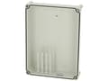 Pikkukuva 3 / 5: Fibox kansi, PC harmaa 3730559 Universalkabinet 380 x 280 x 80 Polykarbonat Gråhvid (RAL 7035) 1 stk
