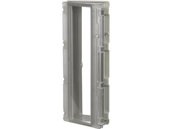 Fibox L 13 Kaapin kansi Läpinäkyvä kansi, saranoitu (L x S) 257 mm x 108 mm Polykarbonaatti Kirkas 1 kpl