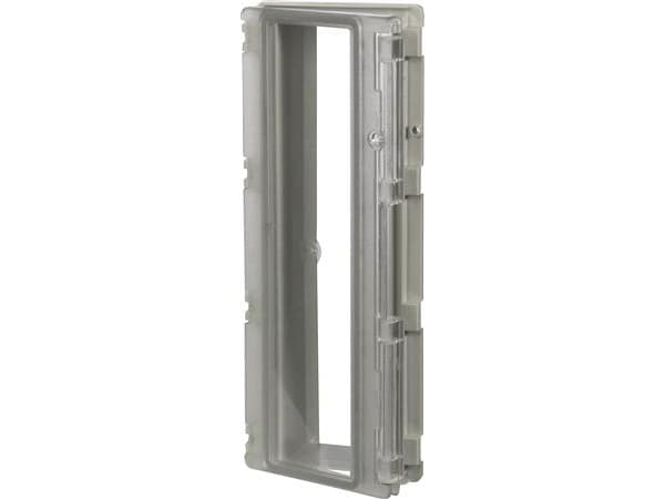Fibox L 13 Kaapin kansi Läpinäkyvä kansi, saranoitu (L x S) 257 mm x 108 mm Polykarbonaatti Kirkas 1 kpl