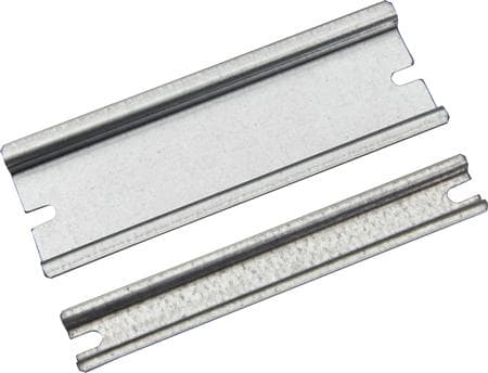 FIBOX DIN-35 skinne 35x350x7,5 mm Forzinket stål