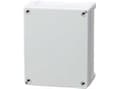 Pikkukuva 5 / 5: FIBOX Seinäkaappirasia ABS 201 x 163 x 98 mm harmaa RAL7035 harmaalla kannella IP65 halogeenivapaa tasaisella kannella tulostusta ja tarroja varten
