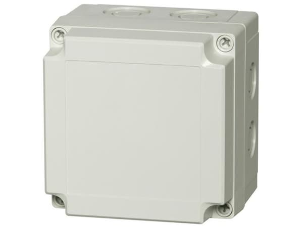 Fibox PCM 125/125 G 6016310 Universalkabinetti 130 x 130 x 125 Polykarbonaatti Gråhvid (RAL 7035) 1 kpl