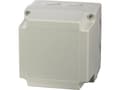 Pikkukuva 1 / 5: Fibox PCM 125/125 G 6016310 Universalkabinetti 130 x 130 x 125 Polykarbonaatti Gråhvid (RAL 7035) 1 kpl