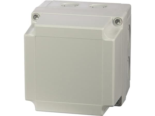 Fibox PCM 125/125 G 6016310 Universalkabinetti 130 x 130 x 125 Polykarbonaatti Gråhvid (RAL 7035) 1 kpl