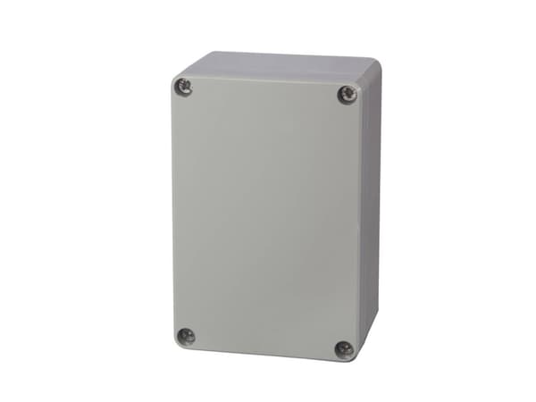 FIBOX Montageboks Polycarbonat 80 x 120 x 55 mm med gråt dæksel IP 66 og IP 67 Euronord series