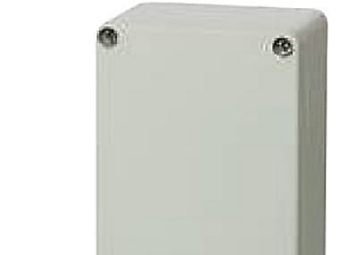 FIBOX Montageboks ABS 80 x 120 x 55 mm med gråt dæksel IP 66 og IP 67 Euronord-sarjan tuotteet