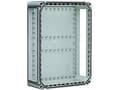 Pikkukuva 1 / 3: FIBOX SLN, polykarbonaatti 440 x 320 x 130 mm KxSxKxS 4 laippa-aukkoa