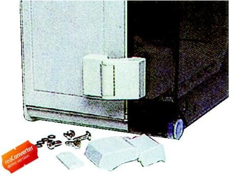 FIBOX Gångjärnssats för SLN-lock och låda Priset är per sats.