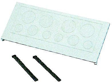 Blanketflange Type 323, 1xM50/40 + 2xM32/M25 + 4xM25/M20