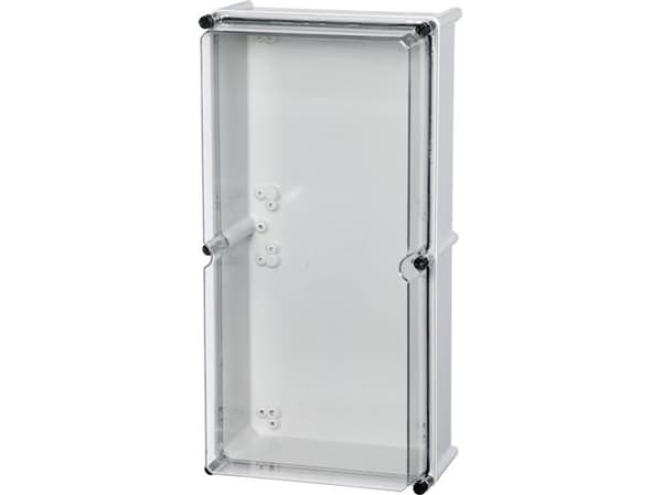 FIBOX Dæksel/låg SOLID P polykarbonaatti 600 x 300 x 45 mm läpinäkyvä IP66 uden skruuer