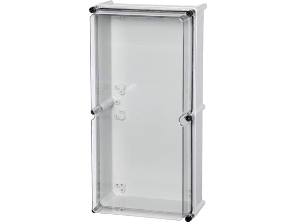 FIBOX Dæksel/låg SOLID P polykarbonaatti 600 x 300 x 45 mm läpinäkyvä IP66 uden skruuer