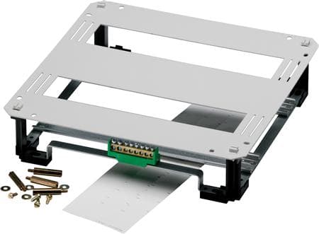 FIBOX Väggskåp SOLID P DIN-insats 2 x 14 moduler för skåp 3030