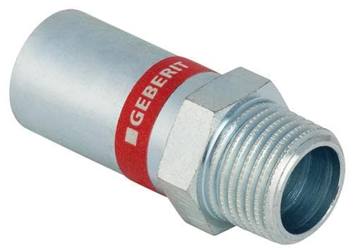 Geb. Mapress FZ-insats 22x3/4 - Geberit Mapress FZ-insats med extra gänga d22mm R3/4