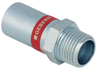 Geb. Mapress FZ-insats 22x3/4 - Geberit Mapress FZ-insats med extra gänga d22mm R3/4
