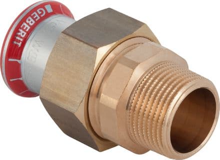 Geb. Mapress FZ liitos 18mm - Geberit Mapress FZ liitos ulkokierteellä d18mm R1/2 G3/4 - Geberit Mapress FZ liitos ulkokierre d18mm R1/2 G3/4