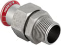 Pikkukuva 1 / 5: Geb. Mapress FZ liitos 18mm - Geberit Mapress FZ liitos ulkokierteellä d18mm R1/2 G3/4 - Geberit Mapress FZ liitos ulkokierre d18mm R1/2 G3/4