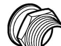 Miniatyrbild 3 av 5: Geb. Mapress RF overg. 28 3/4 - Geberit RF overg.stk w/exp.thread d28mm R3/4