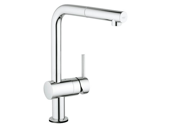 Grohe minta touch keittiön L-hanka - elektro. keittiön L-hanka ulosvedettävällä 31360001