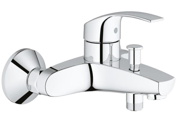 GROHE Eurosmart, Badekar og dusj, Kran-håndtak, 1/2", Kromfarget