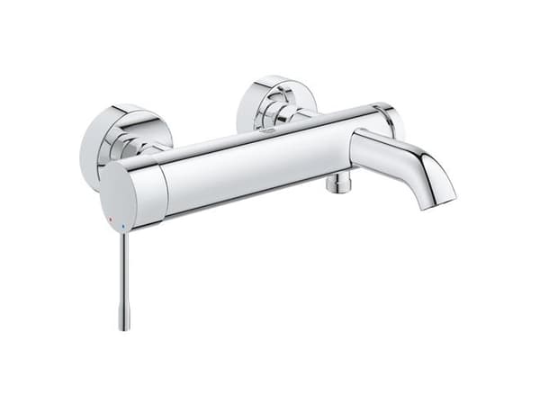 GROHE Essence, Badekar og dusj, Kran-håndtak, Metall, 1/2", Kromfarget