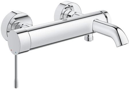 GROHE Essence, Badekar og dusj, Kran-håndtak, Metall, 1/2", Kromfarget
