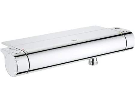 GROHE GROHTHERM 2000, Kromfarget, Vegg, 43 °C, 1/2, 38 °C, Bunn