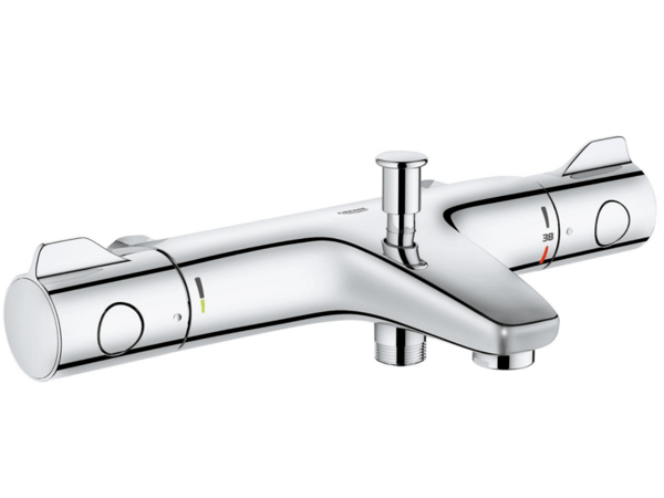 Grohtherm 800 för badkar+dusch - Väggmontering. duschutlopp ner 1/2 34568000