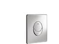 Miniatyrbilde 4 av 5: Grohe Skate Air krom - betjeningsplate for vertikal installasjon. 156x197mm. 38505000