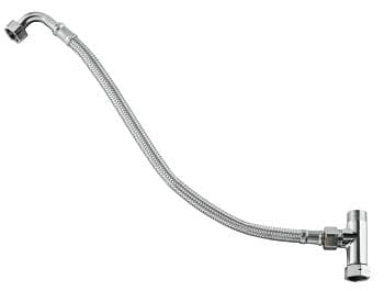 GROHE 47533000, Krantilkobling, Rustfritt stål, 3/8"