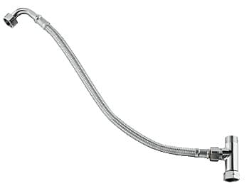 GROHE 47533000, Krantilkobling, Rustfritt stål, 3/8"