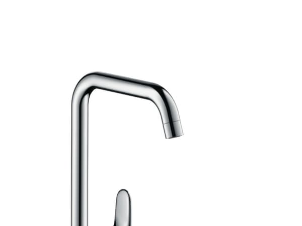 HANSGrohe Focus etgrebs køkkenarmatur - svingningsområde kan justeres i 3 trin på 110°, 150° eller 360°