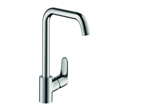 HANSGrohe Focus etgrebs køkkenarmatur - svingningsområde kan justeres i 3 trin på 110°, 150° eller 360°