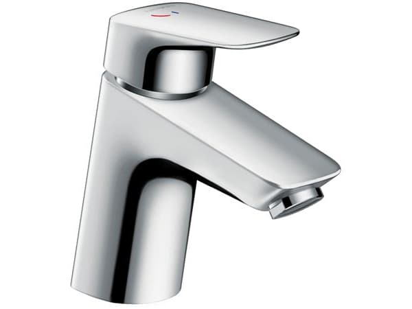 HG Logis 70 HV-armatur krom - med løft-op ventil. Vandforbrug 5 l/min. HG nr. 71070