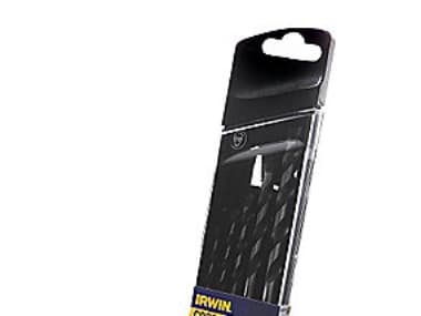 IRWIN 10501938, Drill, Drill bit set, Lettbetong, Marmor, Blad metall, Tre, Sylindrisk Skaft, 5 stykker